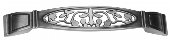 Ручка скоба ED 1000 96 Серебро античное