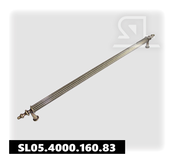 Ручка скоба SL 4000 160 мм, алюминий Состаренная бронза SL