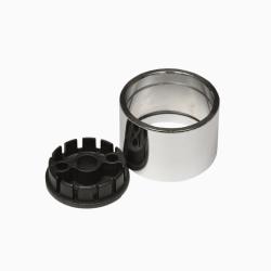 Крепление нижнее 244 диаметр 50 мм Хром Kalibra