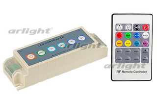 Контроллер RGB LN-RF20B-C (12-24V,108-216W, ПДУ 20Кн)