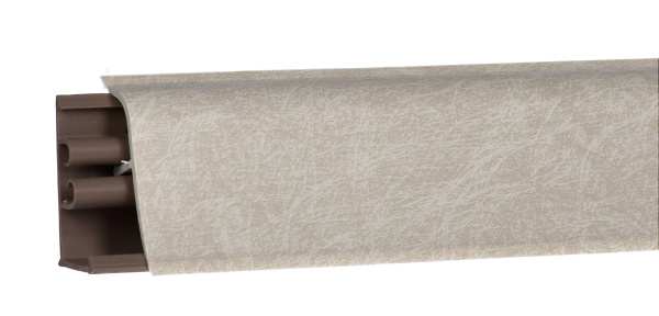 Плинтус LB-38 3м Фибра шёлк 6139