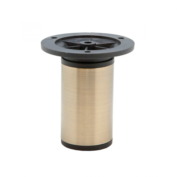 Опора круглая регулируемая малая 100 мм D50 мм Бронза LEMAX