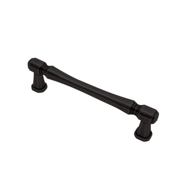 Ручка скоба RS 124 128 Чёрный матовый