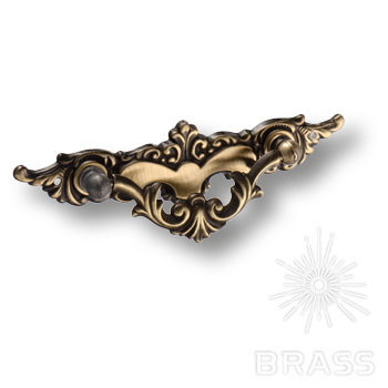 Ручка скоба 2179 64 Бронза античная