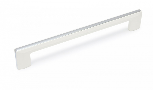 Ручка скоба ARCADA RS 285 192 Белый Хром