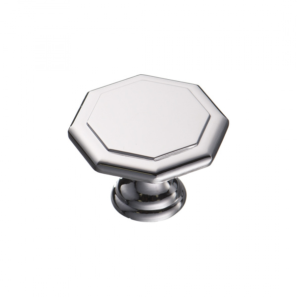 Ручка кнопка К 1090 Хром