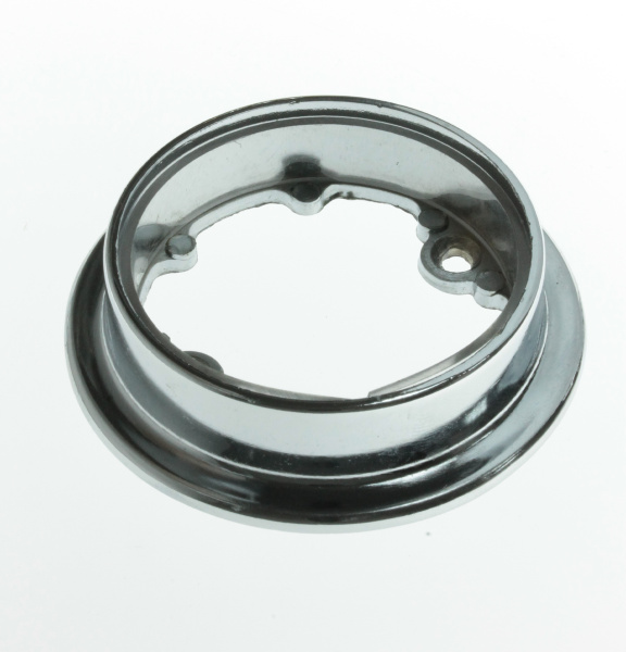 Фланец непроходной без фиксации Z-184 для трубы диаметром 50 мм Хром AMIX