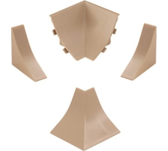 Комплект для плинтуса LB-23 Бежевый 601  