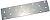 Крепёжная пластина 60х240х2 мм Цинк Металлист