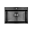 Мойка AVIVACOM 3мм 650*450мм Нано Чёрный