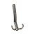 Крючок 3х рожковый KR 0071 BAZ Цинк старинный чернёный KERRON 25 кг.