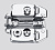 Монтажная планка DTC CLIP-ON 3D PIVOT STAR H-0 СНЯТ