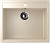 Мойка квадратная U104 Бежевый 