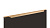 Ручка торцевая WING 114 576/700 Золото матовое Алюминий