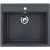 Мойка квадратная U104 Антрацит 