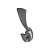 Крючок 2х рожковый 9303 Графит матовый EDSON