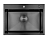 Мойка AVIVACOM 3мм 600*450мм Нано Чёрный
