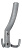 Крючок 3х рожковый N44 Никель матовый EDSON