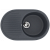 Мойка овальная U107 Антрацит
