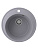 Мойка круглая Quartz Nora 485 Бетон
