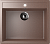 Мойка квадратная U104 Терракот 