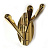 Крючок 3х рожковый WP 1003 Золото GAMET