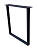 Опора ЛОФТ-О ПЛ 50×25 560/550×720 Белый муар