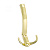 Крючок 3х рожковый KR 0070 OT Золото KERRON 15 кг.