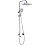 Душевой гарнитур FENDI Хром с лейкой и тропическим душем OSGARD