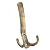 Крючок 3х рожковый KR 0071 AB Бронза античная KERRON 25 кг.