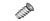 Втулка резьбовая с потайным фланцем M6x10x17 мм SW6 Оцинковка