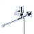 Смеситель для ванны FENDI Хром с длинными зливом и гарн. OSGARD