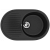 Мойка овальная U107 Ультра-чёрный