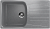 Мойка прямая U703 Графитовый