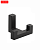 Крючок 3х рожковый 15403 Чёрный EDSON 