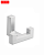 Крючок 3х рожковый 5403 Хром матовый EDSON 