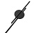 Ручка накладная 6604-192-MB 192MM Матовый чёрный СНЯТ