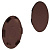 Заглушка для отверстий 35мм Тёмно-коричневый SETE