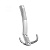 Крючок 3х рожковый KR 0071 Хром KERRON 25 кг.