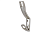 Крючок 2х рожковый RW 0807 Никель полированный GAMET