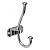 Крючок 2х рожковый KR 0420 Хром KERRON 20 кг.