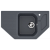 Мойка угловая U109 Антрацит 
