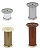 Опора регулируемая ДК-9 декоративная Н-120 мм Тип2  Металлик/Хром Микрон