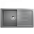 Мойка прямая U507 Тёмно-серый